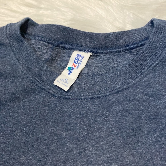 UTC Women’s Blue Sweatshirt with back print “MINDS OF ALL KIND” - Picture 3 of 5
